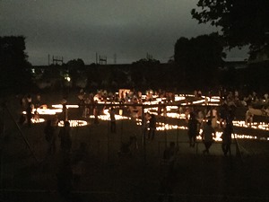 原市小学校キャンドルナイト