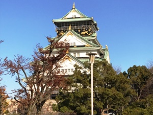 大阪城正面