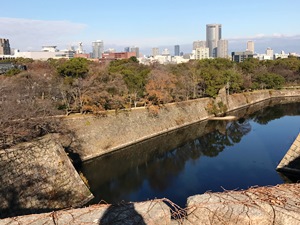 大阪城内堀