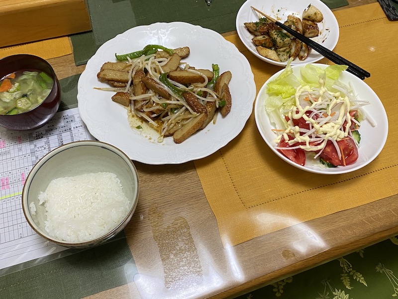 夕食